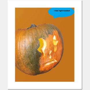 pumpkin problems Posters and Art